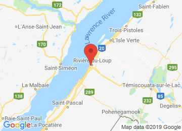 Google Map pour l'emplacement du concessionnaire